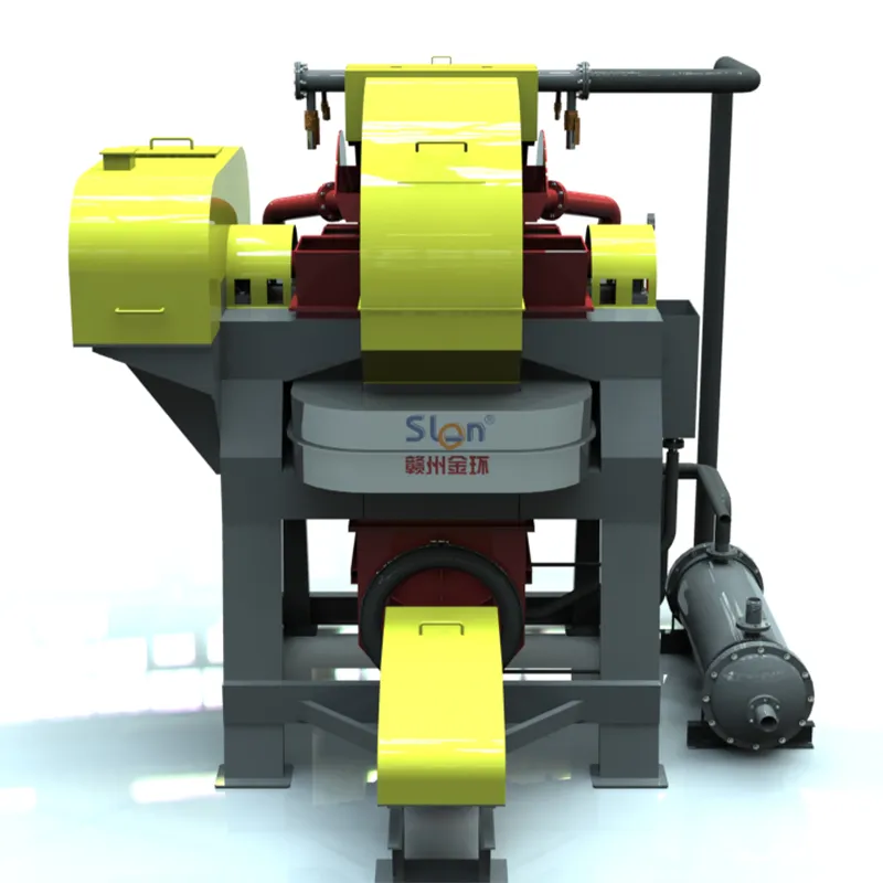 Высокоградиентный магнитный сепаратор с вращающимся кольцом, пульсацией и сильным полем SLon (4)
