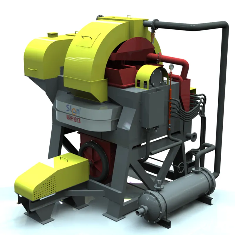 Высокоградиентный магнитный сепаратор с вращающимся кольцом, пульсацией и сильным полем SLon (6)