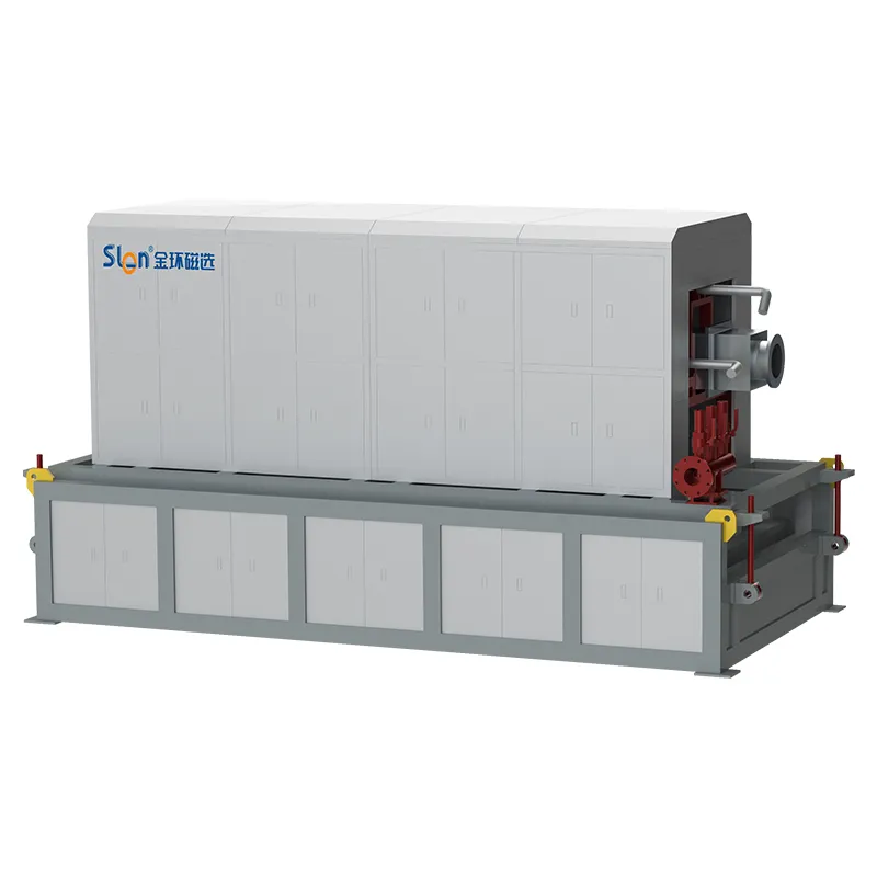 Магнитный сепаратор с внутренним потоком и постоянными магнитами WCT (2)