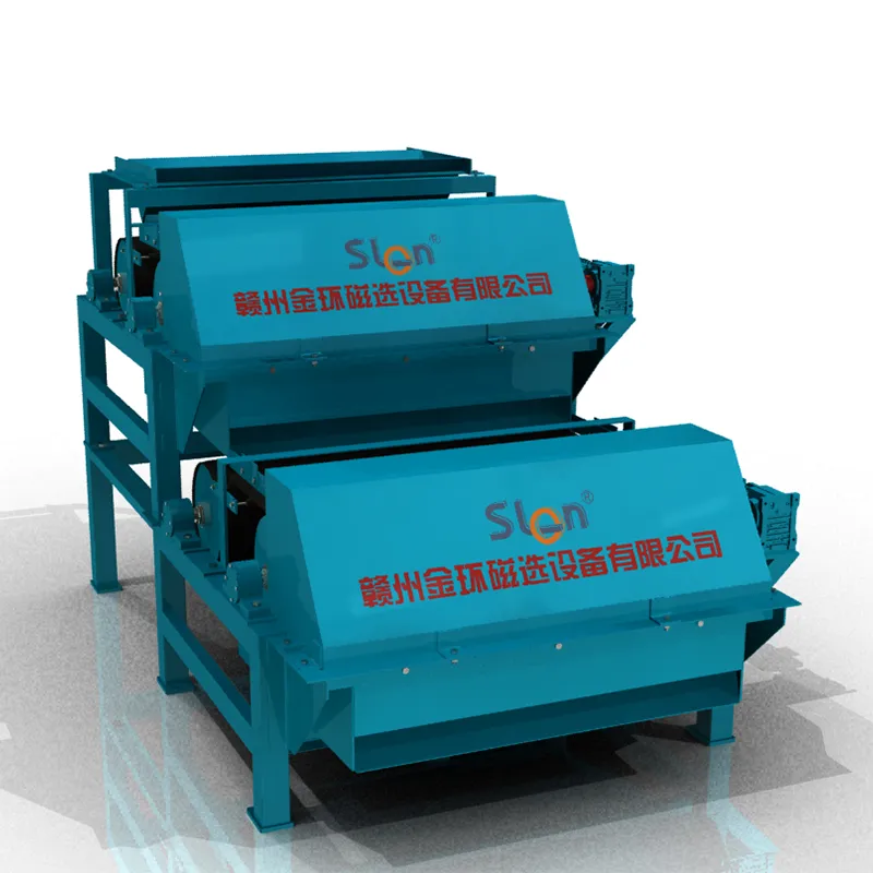 Магнитный сепаратор сухого типа с валковыми постоянными магнитами и сильным полем SGTQ (2)