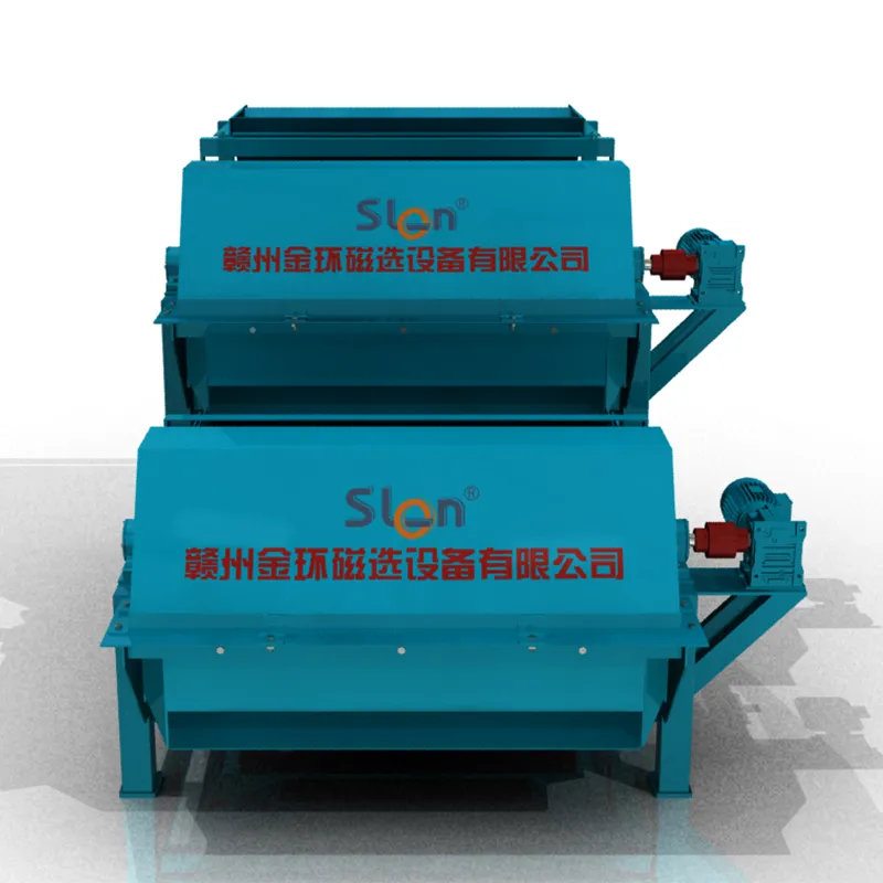 Магнитный сепаратор сухого типа с валковыми постоянными магнитами и сильным полем SGTQ (4)