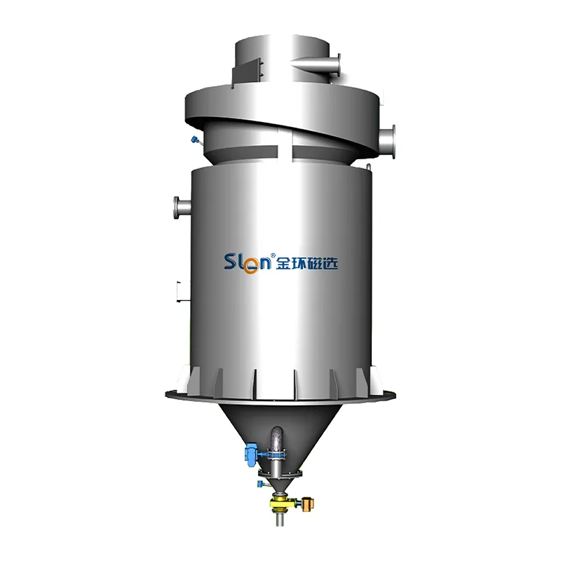 Полностью автоматический магнитный сепаратор гравитационно-магнитного типа