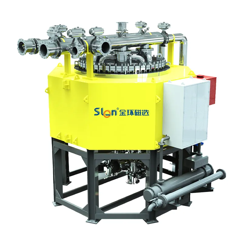Энергосберегающий высокоградиентный магнитный сепаратор для пульпы SJ